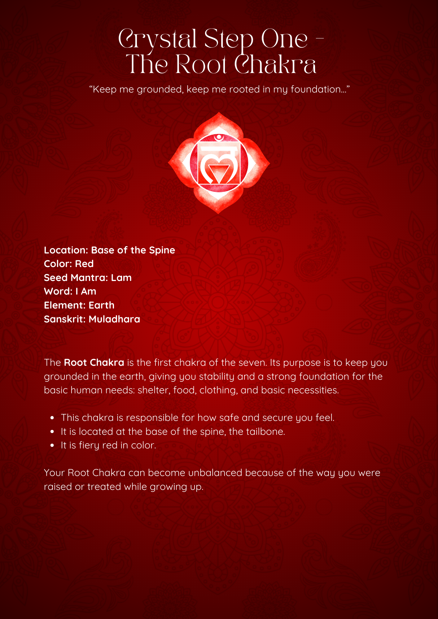 Seven Chakra Steps Ebook