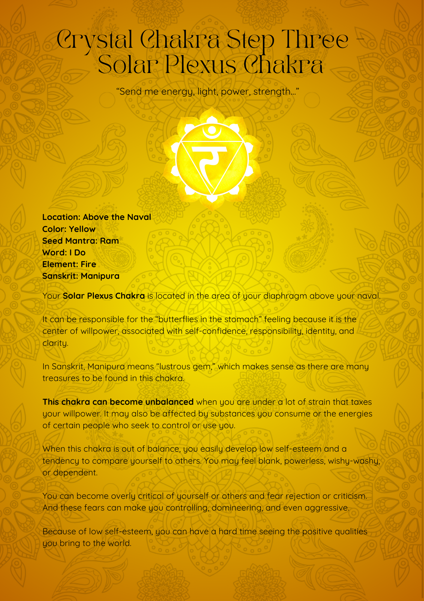 Seven Chakra Steps Ebook